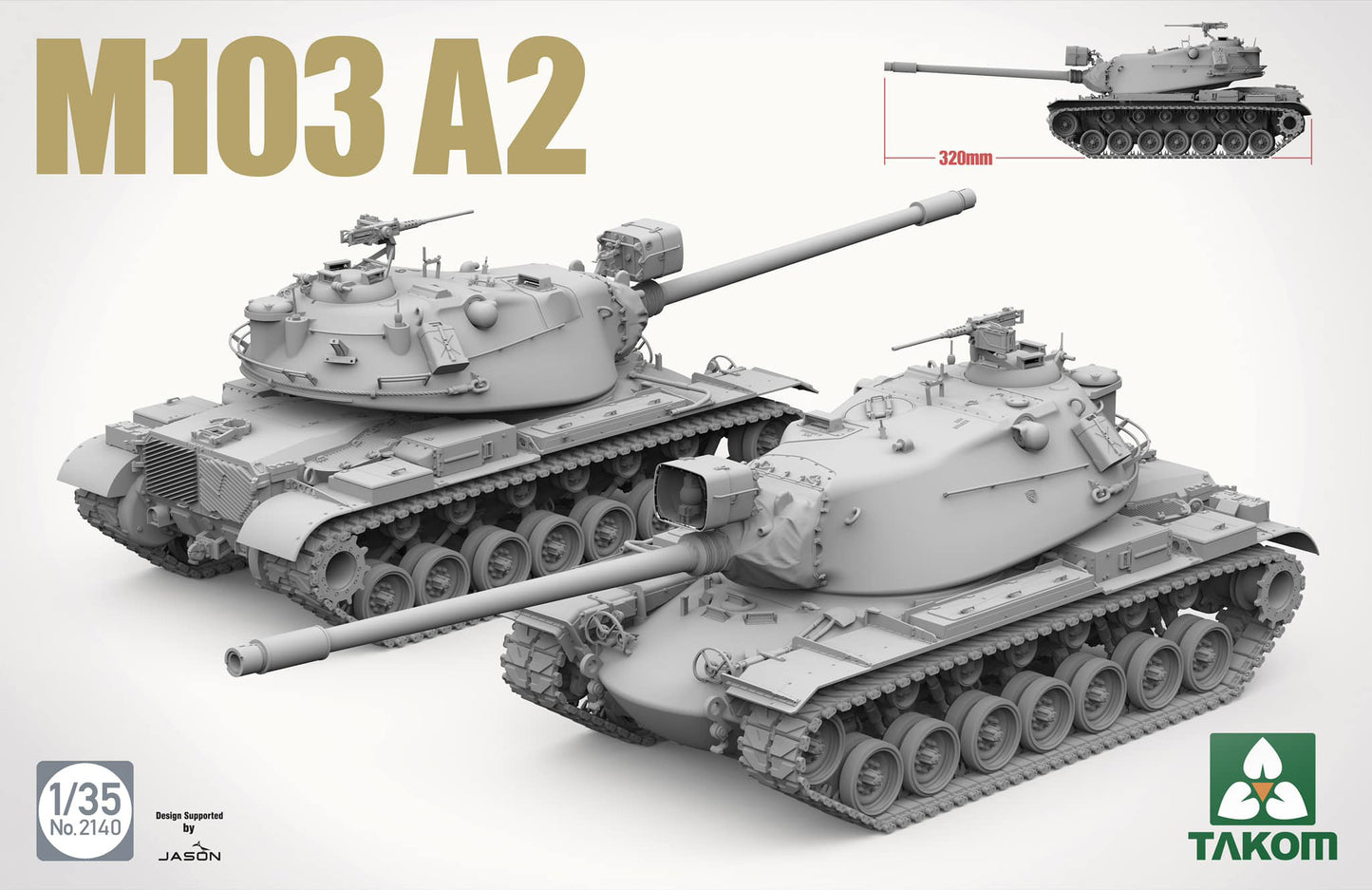 Takom 1/35 M103 A2 Heavy Tank