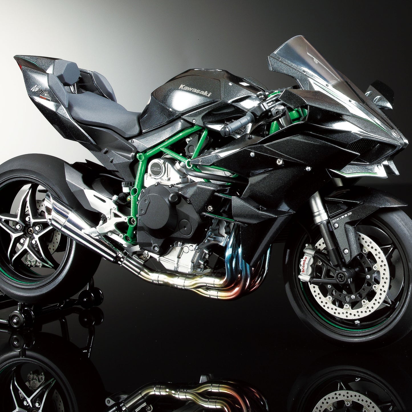 1/12 Kawasaki Ninja H2R Motorcycle