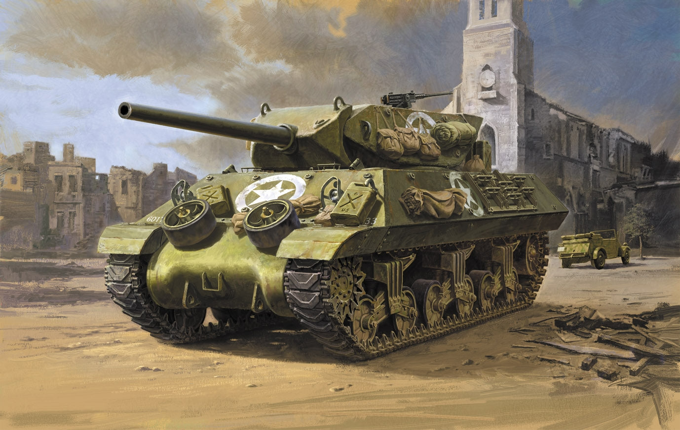 Tamiya 1/48 US Tank Destroyer M10