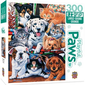Playful Paws: Hide & Seek Various Kittens Puzzle