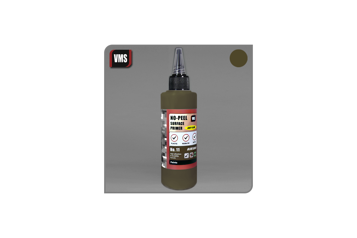 VMS No-Peel Surface Primer No. 11 Olive Drab