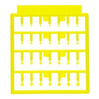 Wave H EYES 3 - Yellow Mecha Eye Enhancement  Mini Size