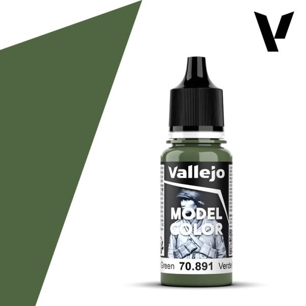 Vallejo Acrylic 18 mL Intermediate Green Model Color