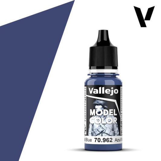 Vallejo Acrylic 18 mL Flat Blue Model Color