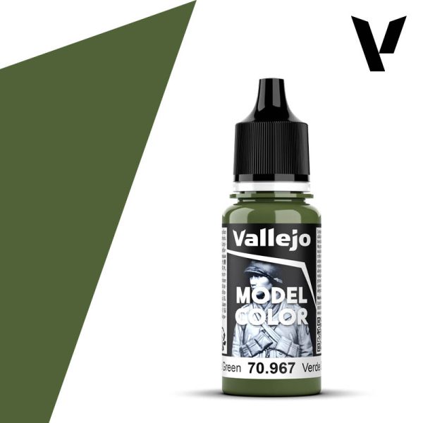 Vallejo Acrylic 18 mL Olive Green Model Color