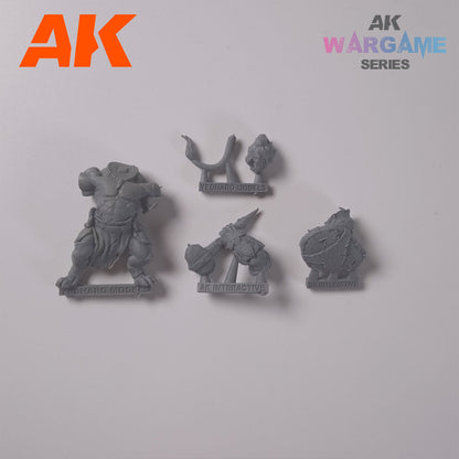 AK Interactive Signature Set Sergio Vilches (Miniature Shimbarashe - Yedharo Model Included)
