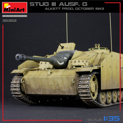 MiniArt 1/35 Stug III Ausf. G Alkett Prod. October 1943 Interior Kit