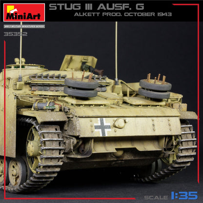 MiniArt 1/35 Stug III Ausf. G Alkett Prod. October 1943 Interior Kit