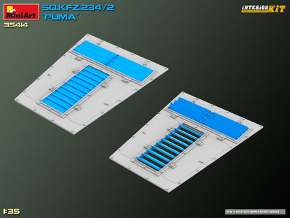 MiniArt 1/35 Sd.Kfz. 234/2 Puma. Interior Kit
