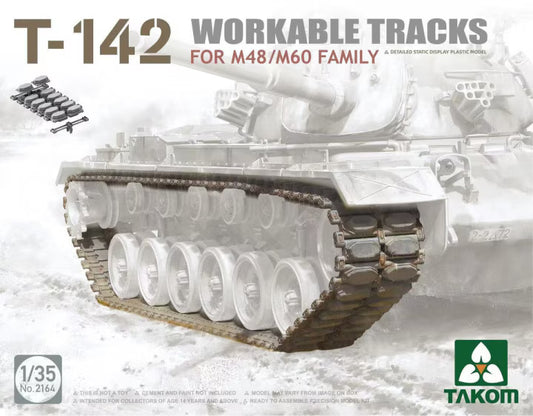 Takom 1/35 T-142  Workable Tracks For M48/M60 Family