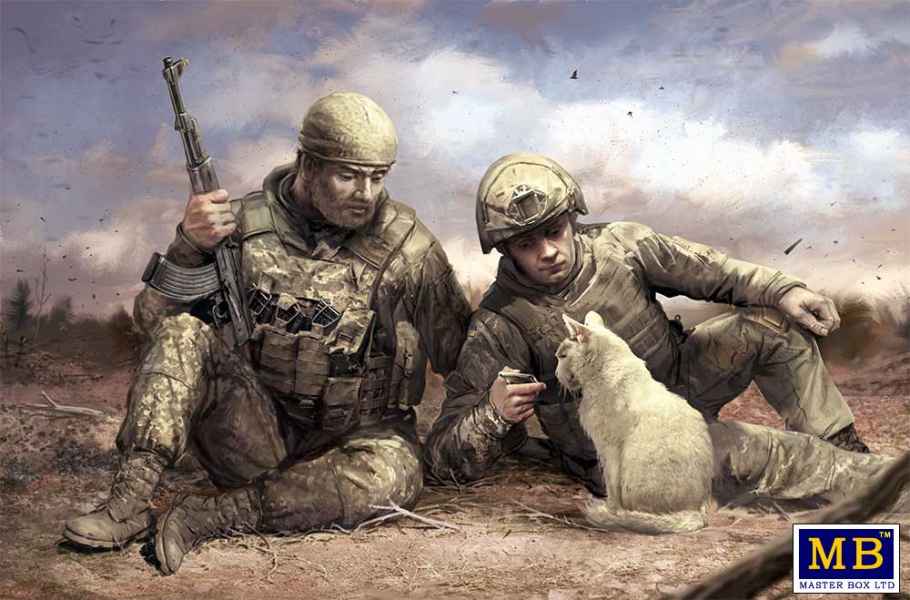 MASTER BOX 1/35 Russian-Ukrainian War Series Kit No 7: News from Home