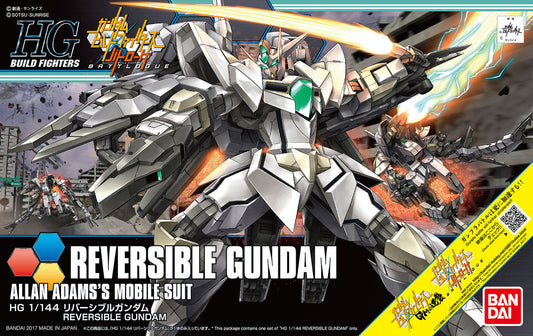 Bandai HGBF #63 1/144 Reversible Gundam "Gundam Build Fighters Battlogue"