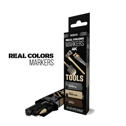 AK Interactive Real Colors Markers: Tools Set