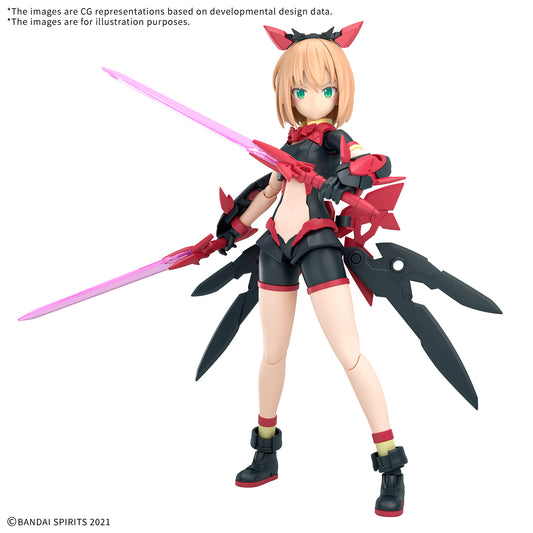 Bandai 30MS Tiansha (Dahlia Wear) [Color B] - 30 Minutes Sisters