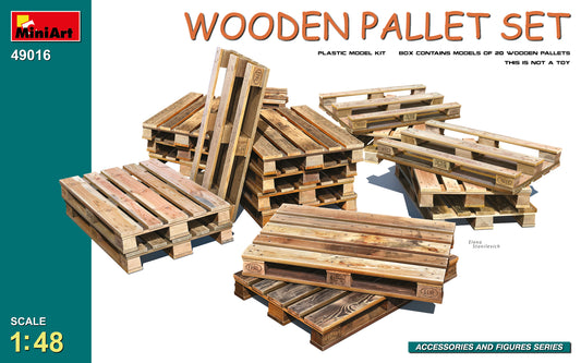 MiniArt 1/48 Wooden Pallet Set