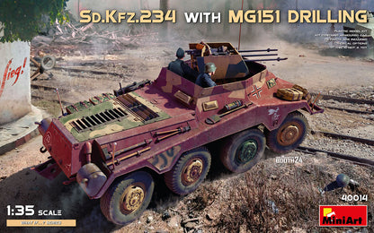 MiniArt 1/35 Sd.Kfz.234 with MG151 Drilling