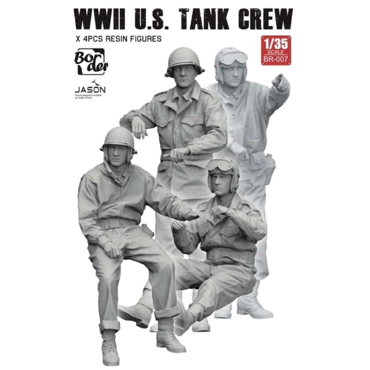 Border Model 1/35 WW II U.S Tank Crew