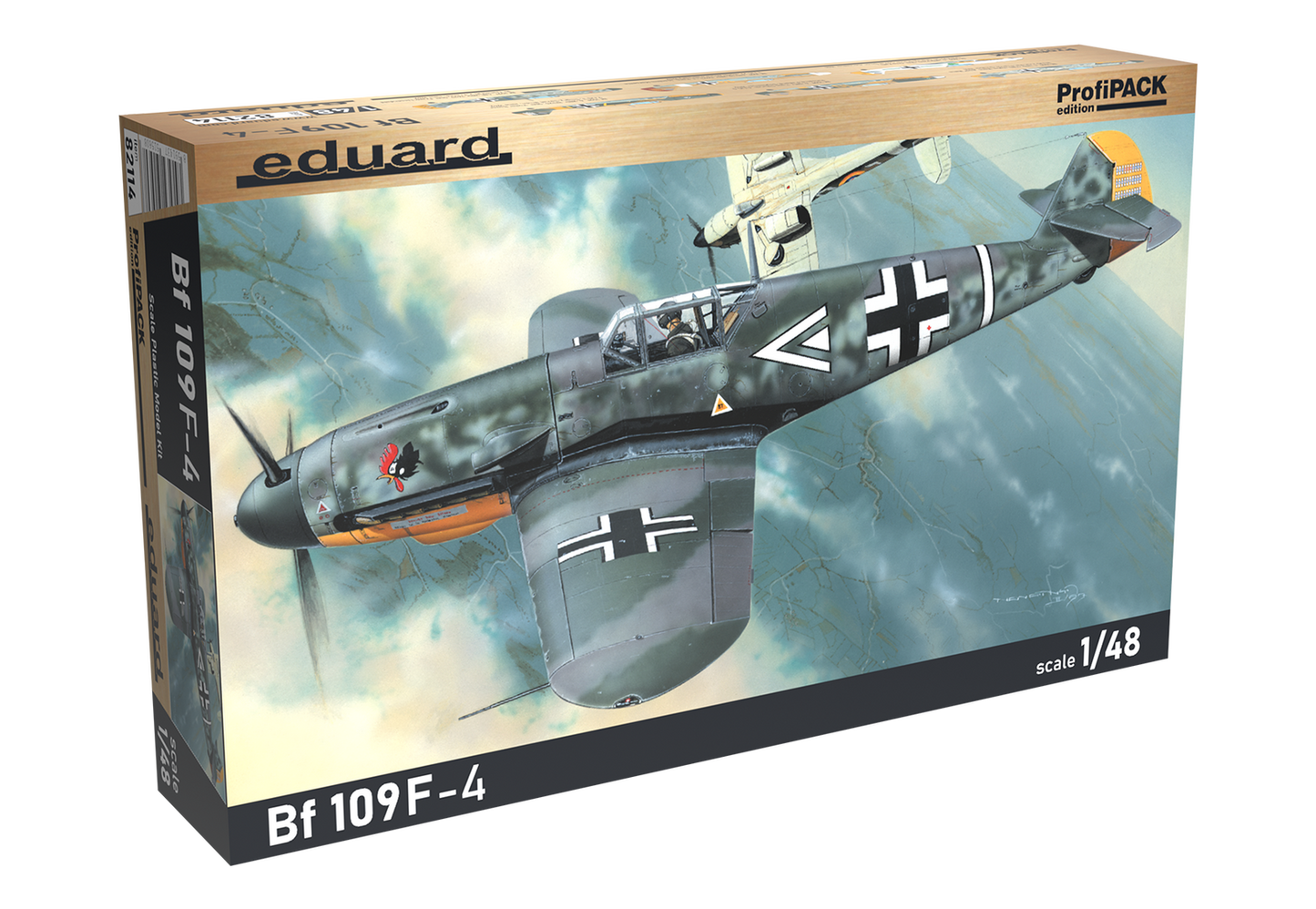 Eduard 1/48 Bf 109F-4 [Profipack]