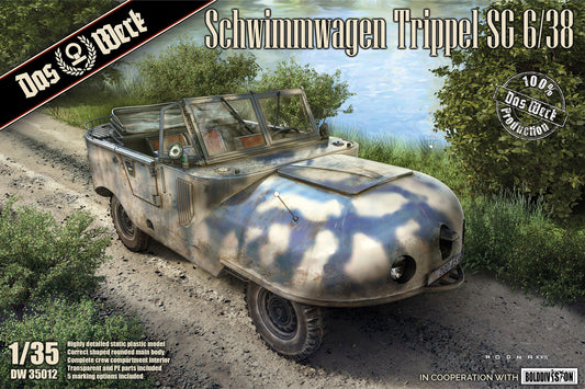 Das Werk 1/35 Schwimmwagen Trippel SG 6/38, Vehical