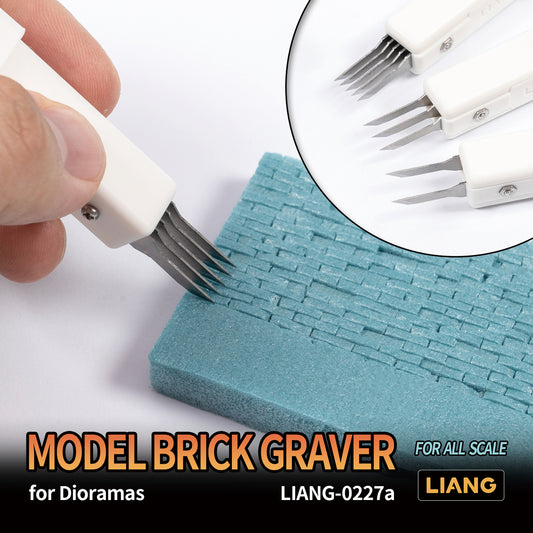 Liang Model - Model Brick Graver for Dioramas (1/35)