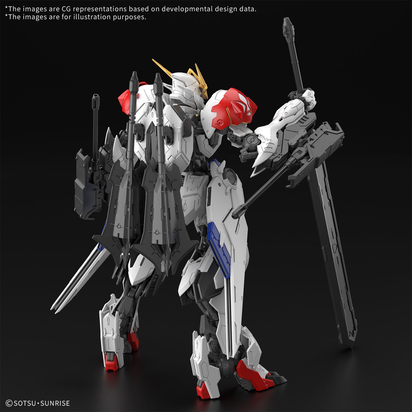 Bandai MG 1/100 Gundam Barbatos Lupus "Mobile Suit Gundam IRON-BLOODED ORPHANS"