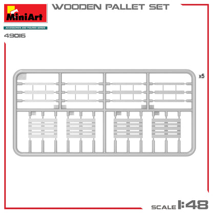 MiniArt 1/48 Wooden Pallet Set