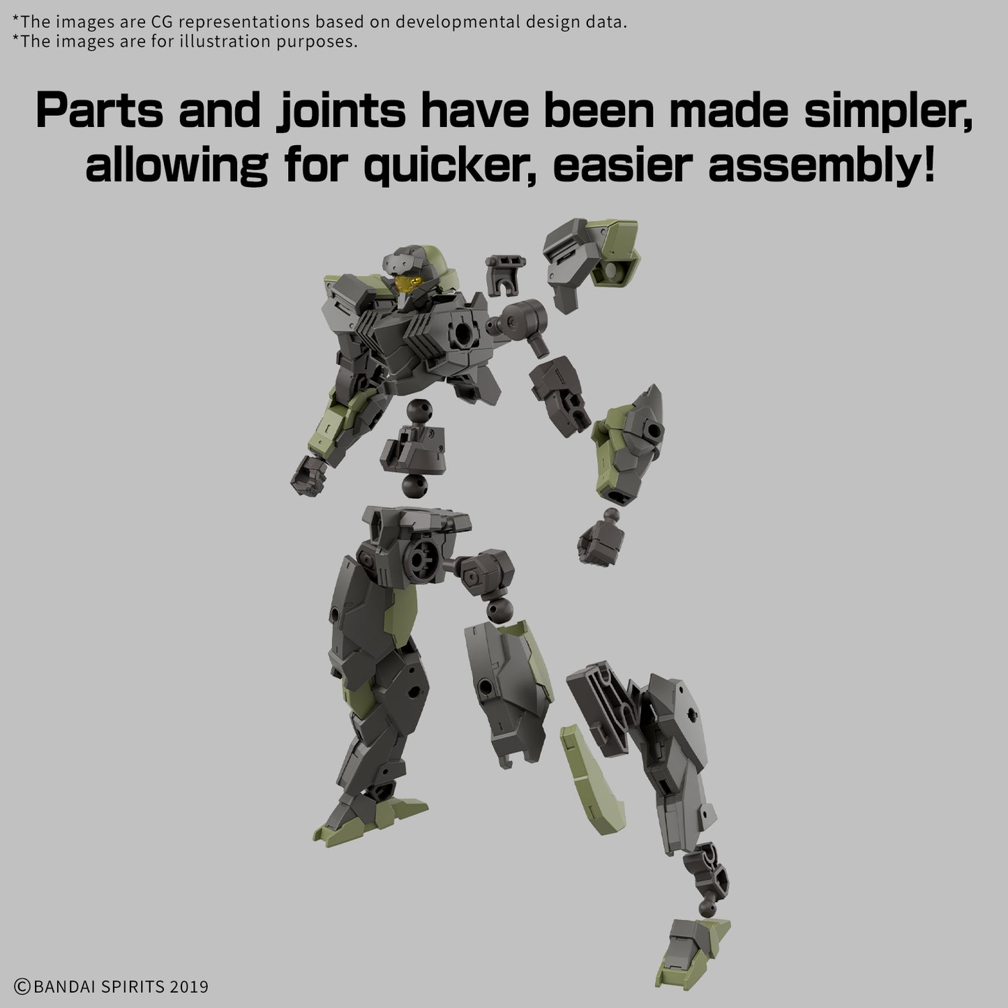 Bandai 30 Minutes Missions 1/144 eEXM-40 Iglight 02 30MM