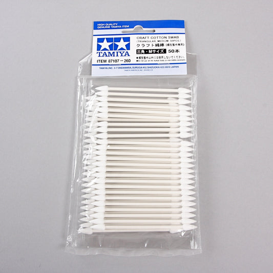 Tamiya Craft Cotton Swab Triangular/M