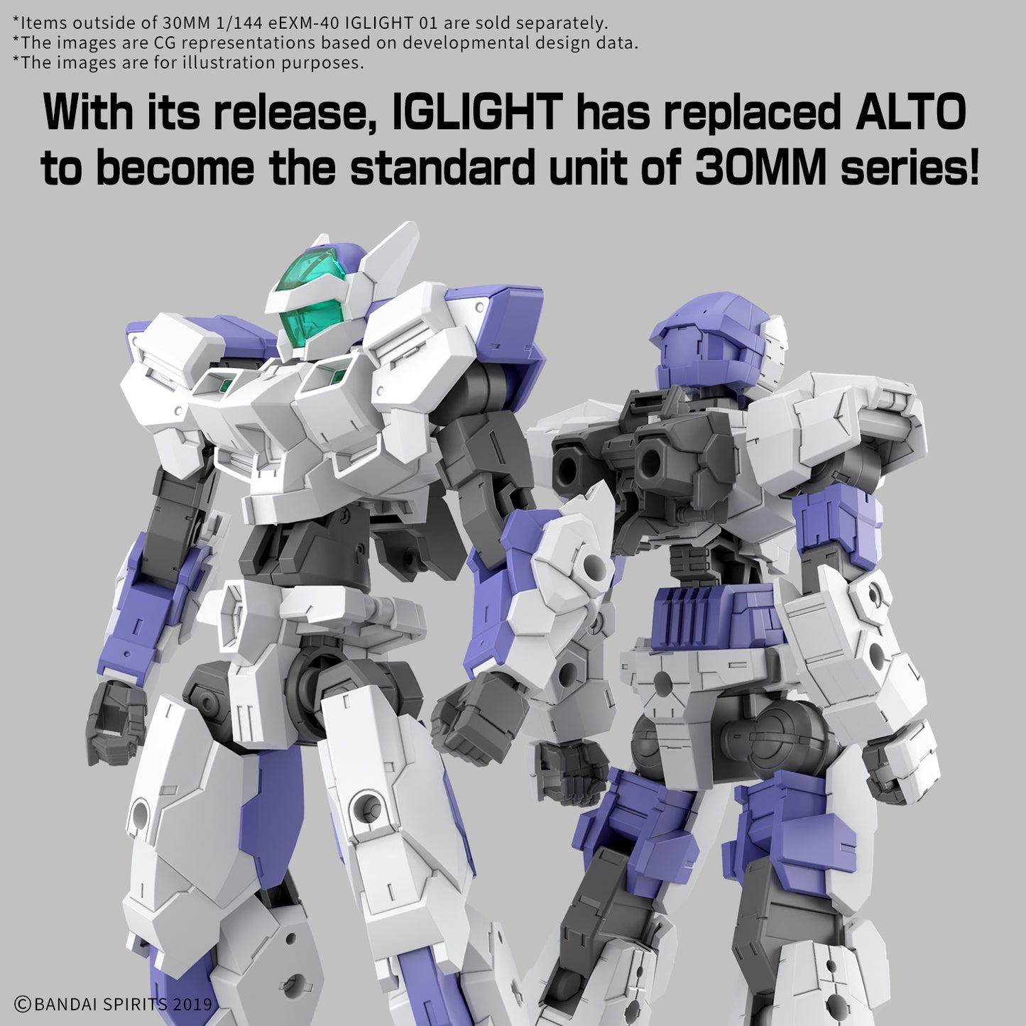 Bandai 30MM 1/144 eEXM-40 Iglight 01 - 30 Minutes Missions