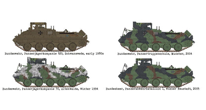 Das Werk 1/35 Raketenjagdpanzer Jaguar 1 (2 in 1)