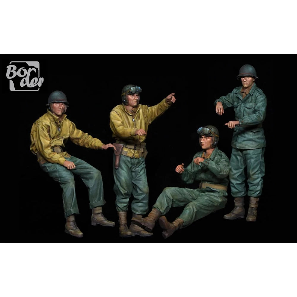 Border Model 1/35 WW II U.S Tank Crew