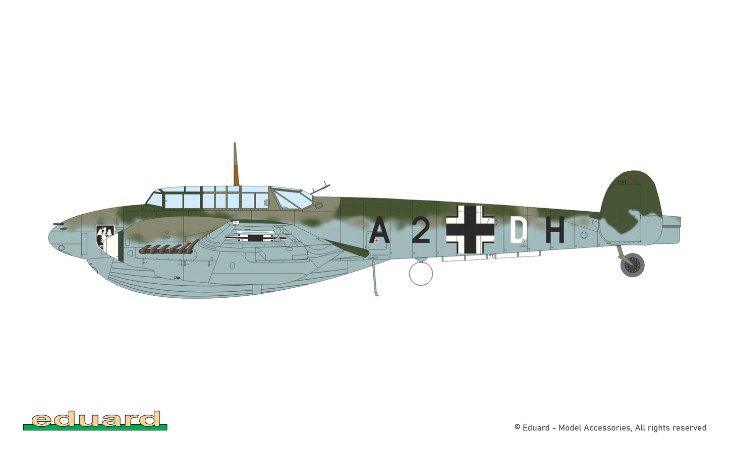 Eduard 1/48 Bf 110D Weekend Edition