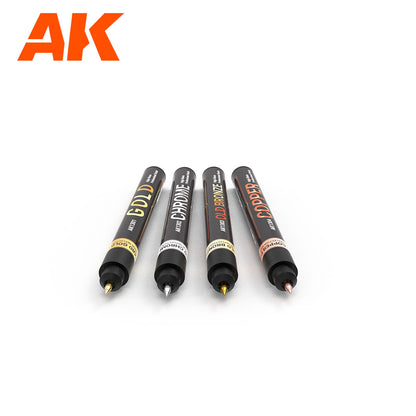 AK Interactive Metallic Markers