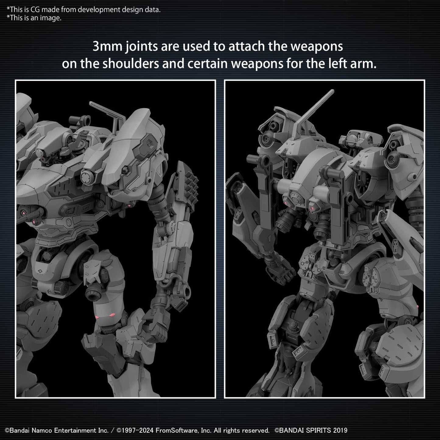 Bandai 30 Minutes Missions x Armored Core VI RaD CC-2000 Orbiter "Armored Core VI Fires of Rubicon"