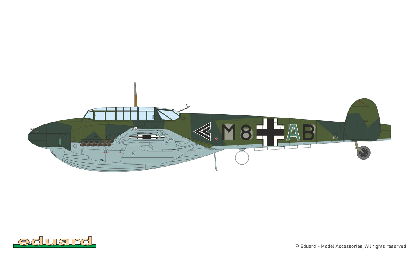 Eduard 1/48 Bf 110D Weekend Edition