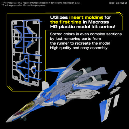 Bandai HG 1/100 VF-31J Siegfried (Hayate Immelmann Use) - Macross Delta