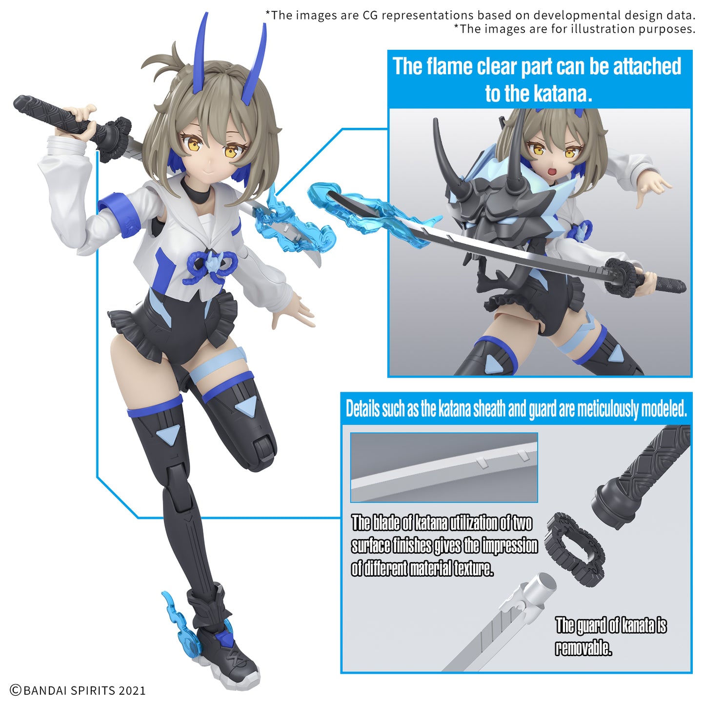 Bandai 30 Minutes Sisters SIS-N00 Sourei [Color B] 30MS