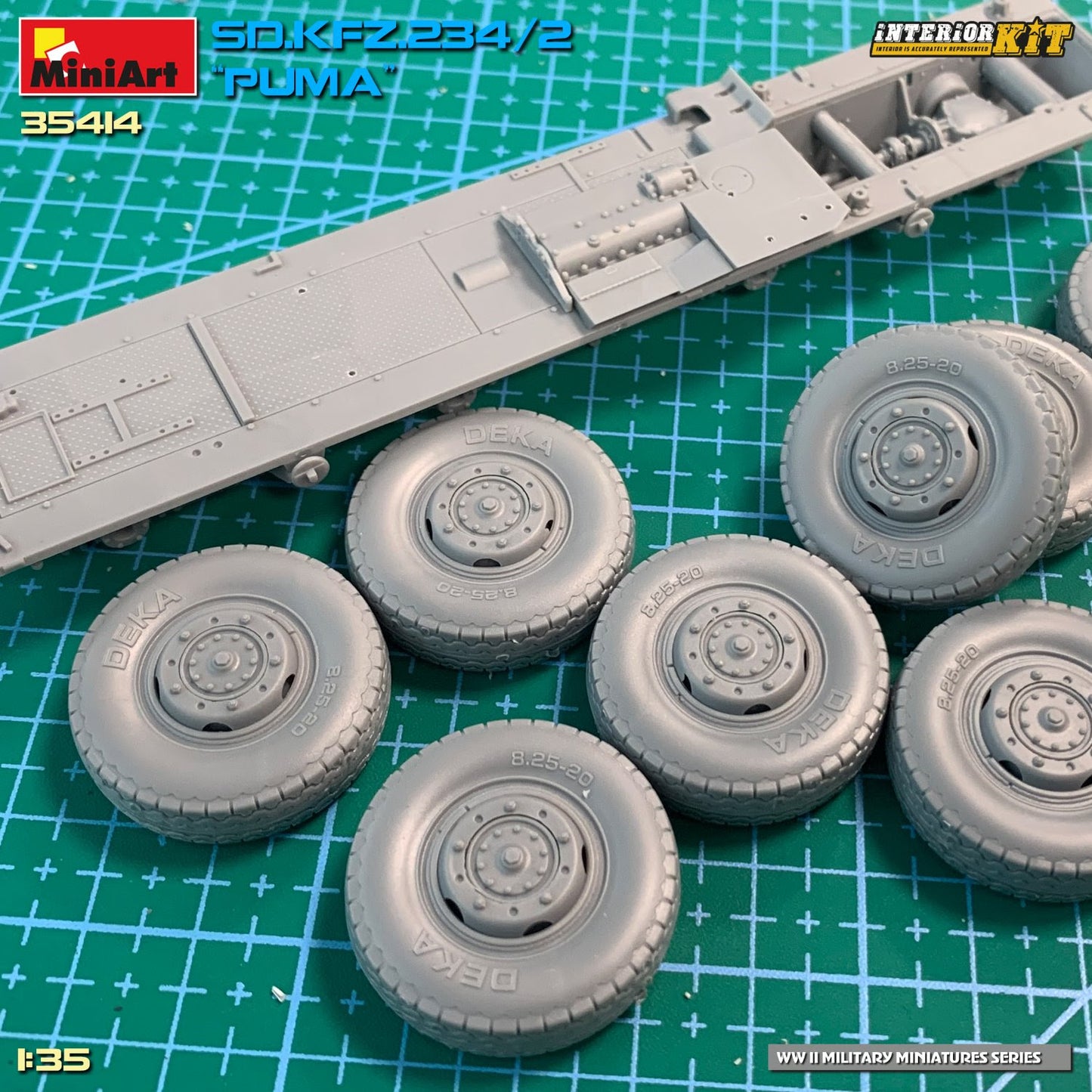 MiniArt 1/35 Sd.Kfz. 234/2 Puma. Interior Kit