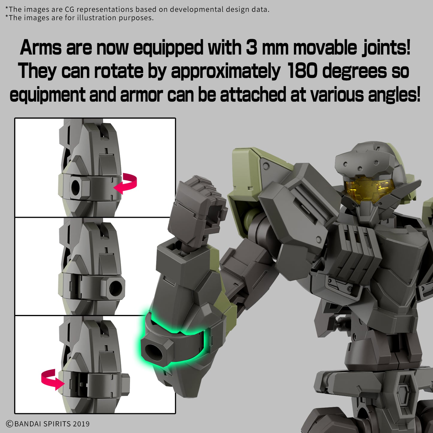 Bandai 30 Minutes Missions 1/144 eEXM-40 Iglight 02 30MM
