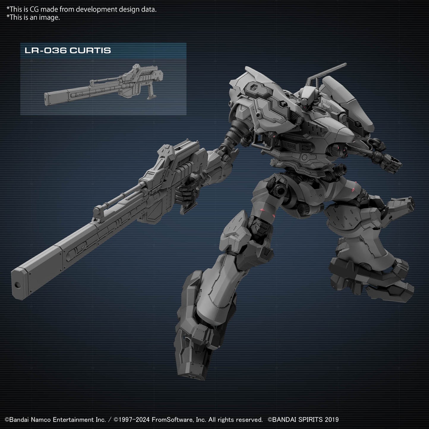 Bandai 30 Minutes Missions x Armored Core VI RaD CC-2000 Orbiter "Armored Core VI Fires of Rubicon"