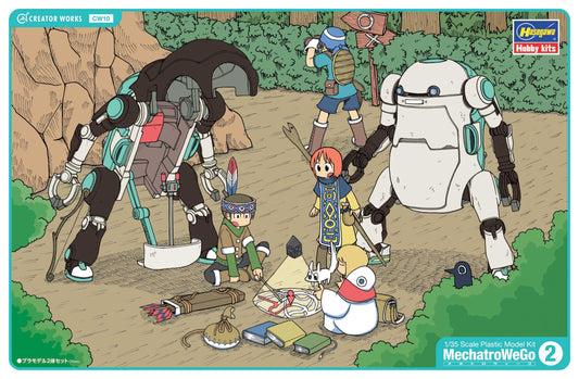 Hasegawa 1/35 Mechatrowego No.02 'Milk & Cacao' (Two Kits In The Box)