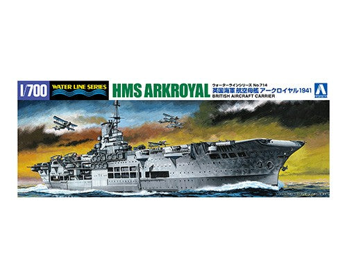 Aoshima 1/700 British Aircraft Carrier HMS Ark Royal 1941