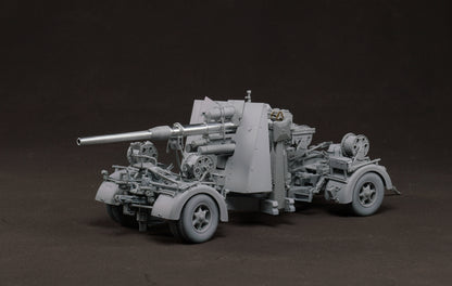 Border Model 1/35 German 88mm Gun Flak36 w/6 Anti-Aircraft Artillery Crew Members