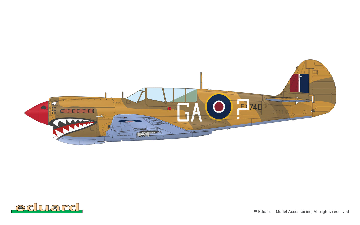 Eduard 1/48 P-40N Warhawk Royal Class Dual Combo Limited Edition