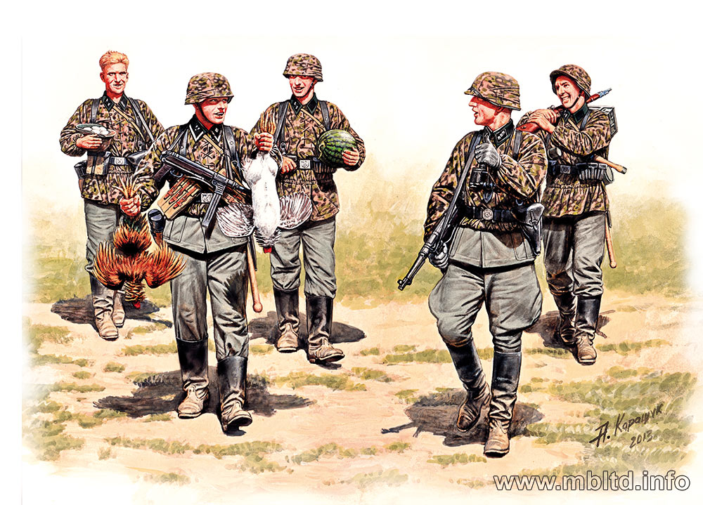 MASTER BOX 1/35 German Elite Infantry Eastern Front