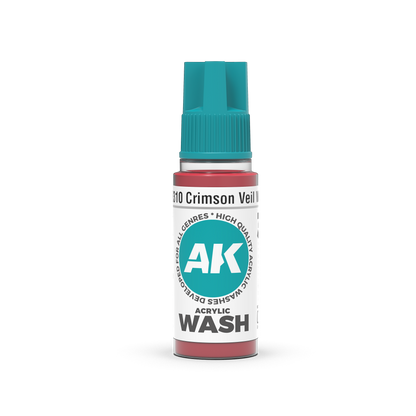 AK Interactive Crimson Veil Wash 18ml