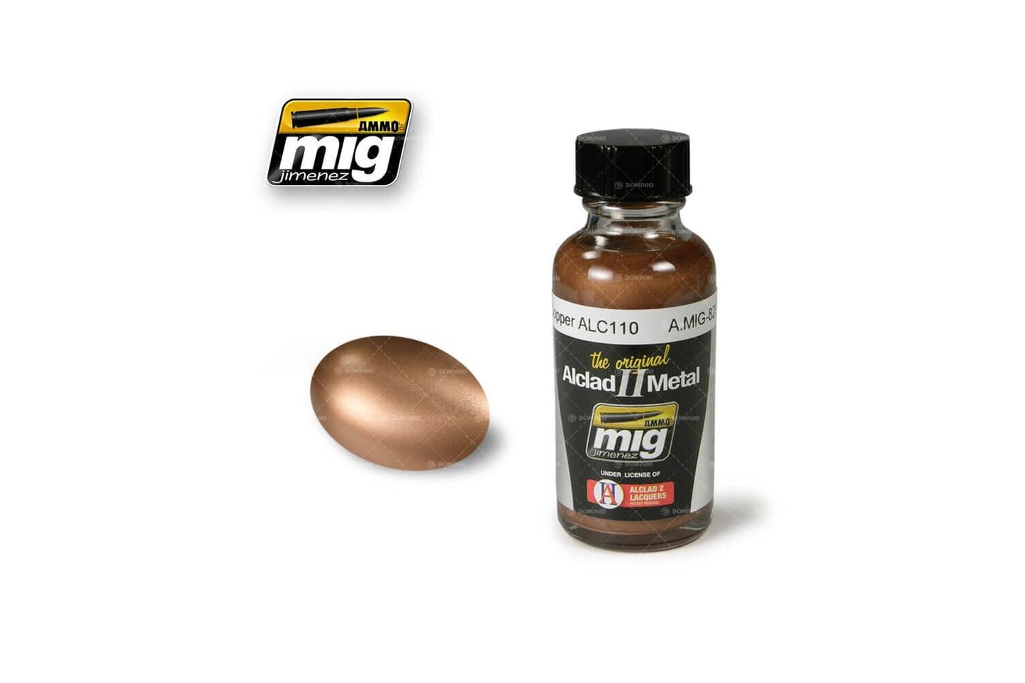 Ammo Mig Copper Alclad Metallic Paint ALC110  30ml