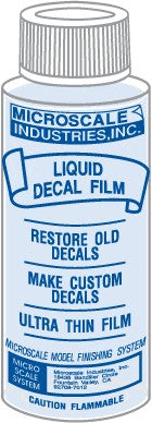 MicroScale Micro Liquid Decal Film 1oz Bottle