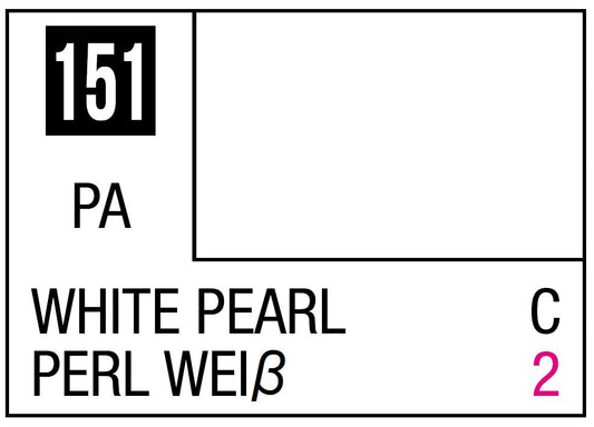 Mr Hobby Mr. Color 151 - White Pearl (Pearl/Car) - 10ml