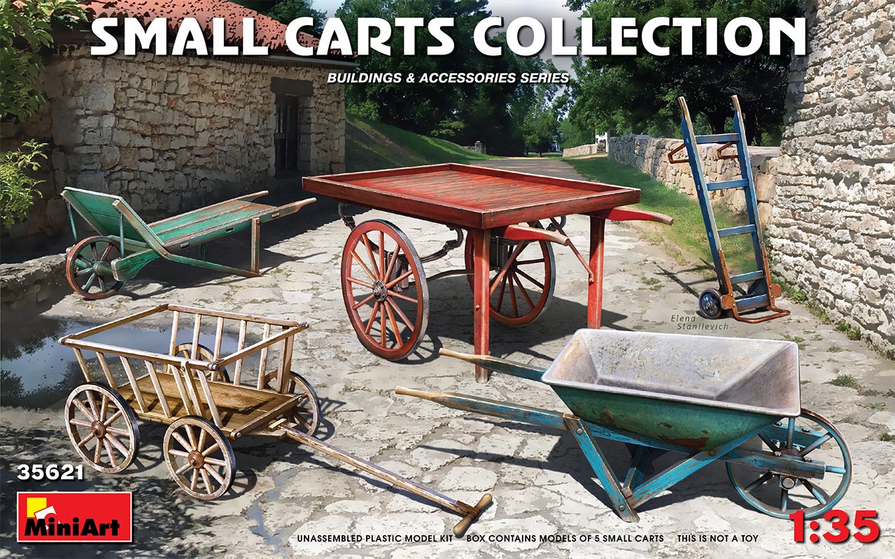 MiniArt 1/35 Small Carts Collection